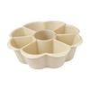 Veggie Tray Divided Serving Tray for Household Thanksgiving Family Gathering Multipurpose Rotating Hot Pot Vegetable Platter