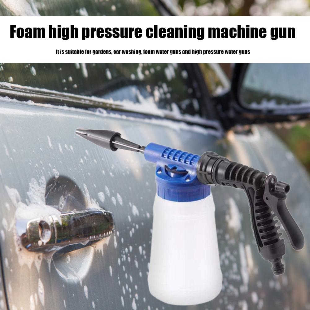 1L Plastic Foam Generator for Karcher &Lavor Car Wash Foam Tank Snow Foamer Lance Nozzle Garden Watering Washing Cleaning Tools