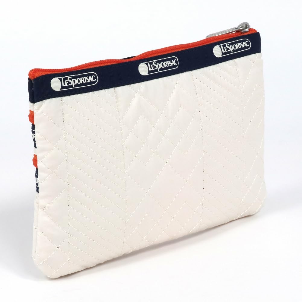 Pouzdro 7158 3 ZIP COSMETIC E950 PROŠÍVANÝ SVETR SLONOVINOVÁ [LeSportsac] [Položka]