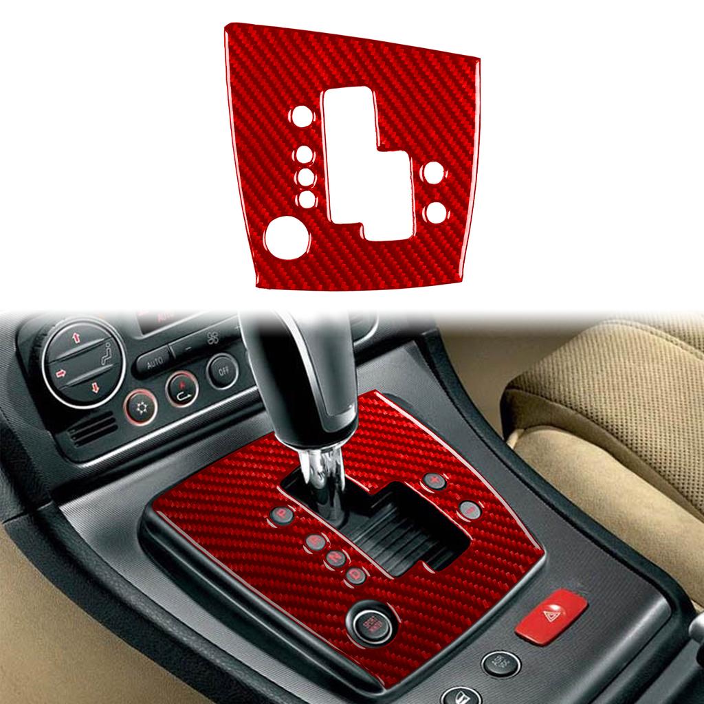 Real Soft Carbon Fiber Sticker Manual/Automatic Car Gear Shift Frame Panel For Alfa Romeo 159 2005-2019 2020 2025 2025 2025 LHD