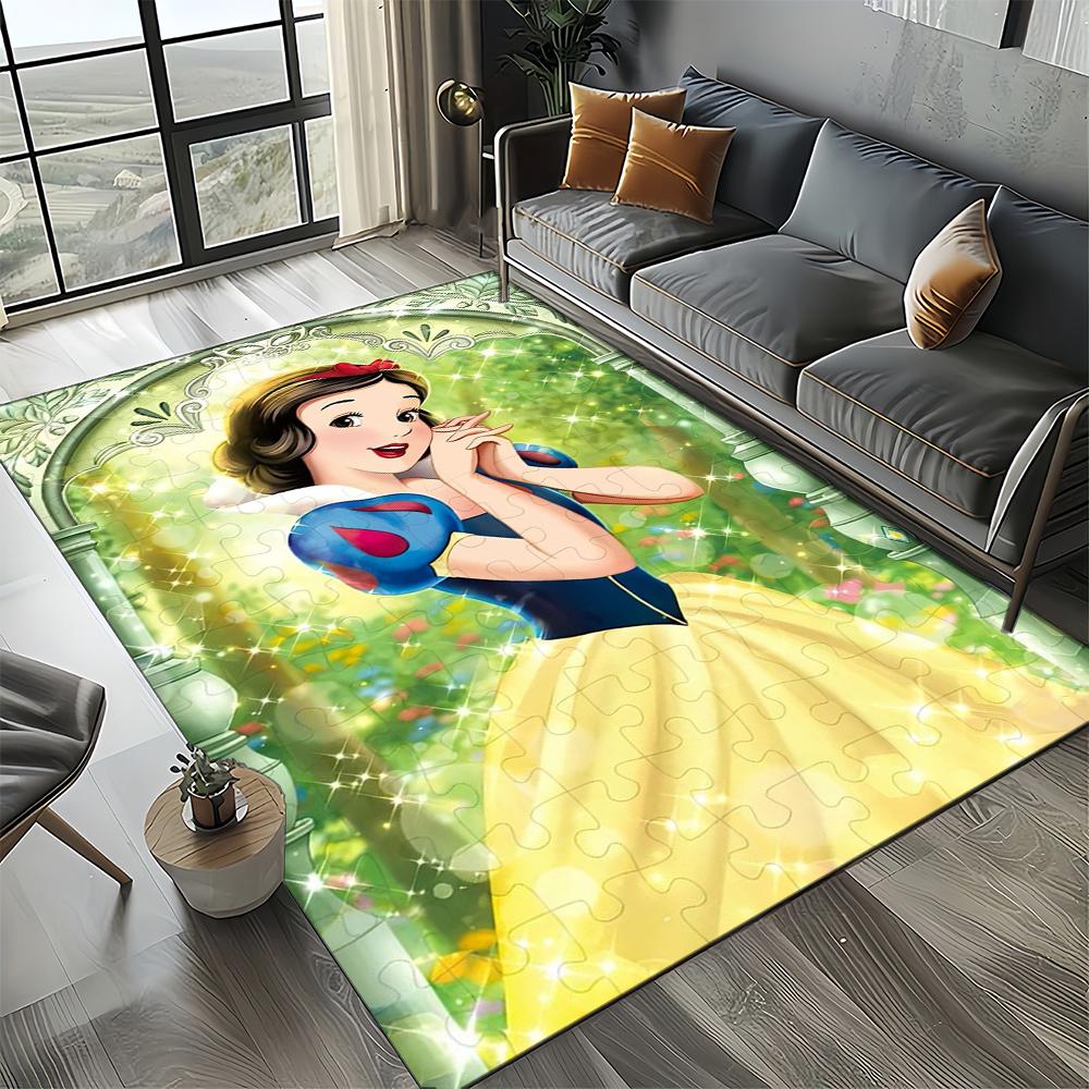 27 Style Snow White Princess Cartoon Girl Carpet Rug for Bedroom Living Room Home Sofa Decoration,kid Large Decor Floor Mat Gift