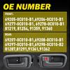 For Toyota Tundra 00-06 Gray Interior Front Rear LH RH Side Door Handle+Trim EXV