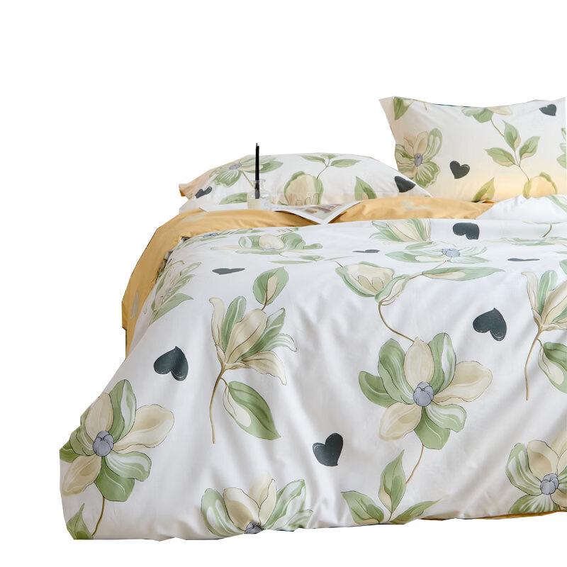 Hengyuanxiang Fushengmeng All Cotton 4-Piece Bedding Set TBK2018