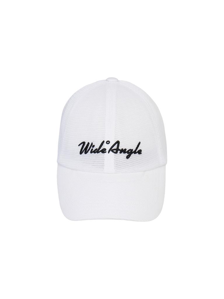 WIDEANGLE Full Mesh Ball Cap_White