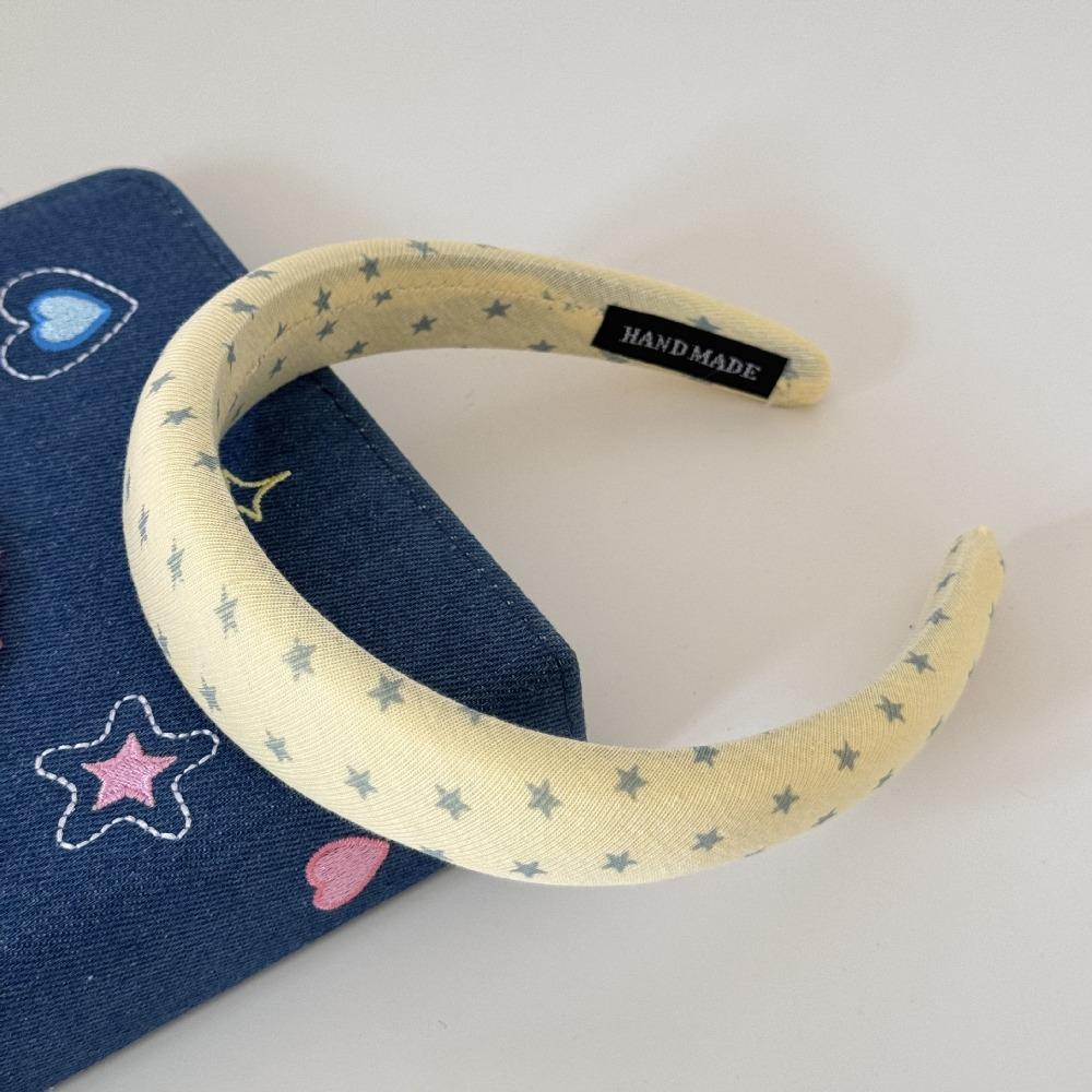 New Polka Dots Headbands Stripes Wide Hair Band Classic Dot Point Star Pattern Hair Hoop Women