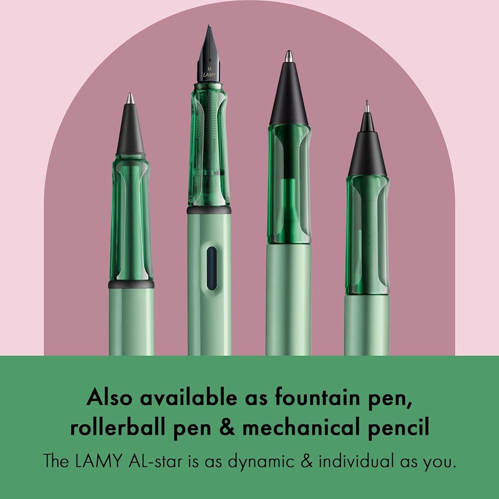 LAMY Lamy Fountain Pen EF Ultra Fine Alphabet Ulster Sage L0E7-EF Limited Regular Imported