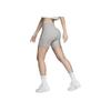 Nike Sportswear Classics Letter Print High Waist Cycling Casual Sports Shorts Women Shorts Gray FN3638-063