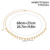 Summer Beach Scallop Shell Pearl Waist Chain Waist Chain Sexy Metal Chain Body Chain