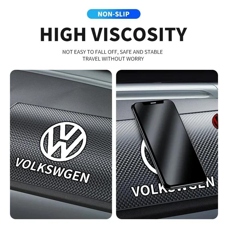Pro VW Nové Auto Silikagelová Protiskluzová Podložka Palubní Deska Telefon Sluneční Brýle Protiskluzová Podložka pro VW Volkswagen Golf Polo Passat Touran Auto