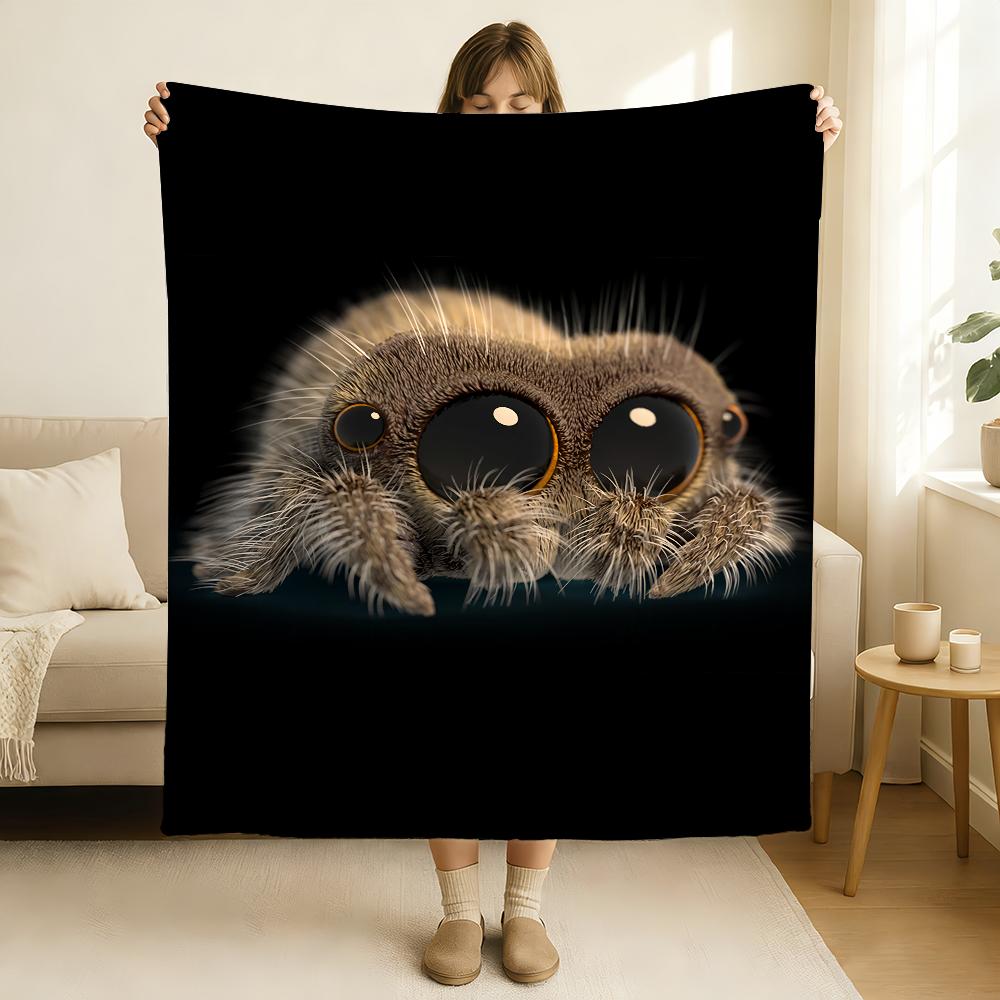 Cartoon Cute Lucas the Spide Blanket Soft and Skin Friendly For Couch Bed Napping Bedspread All Seasons Comforter