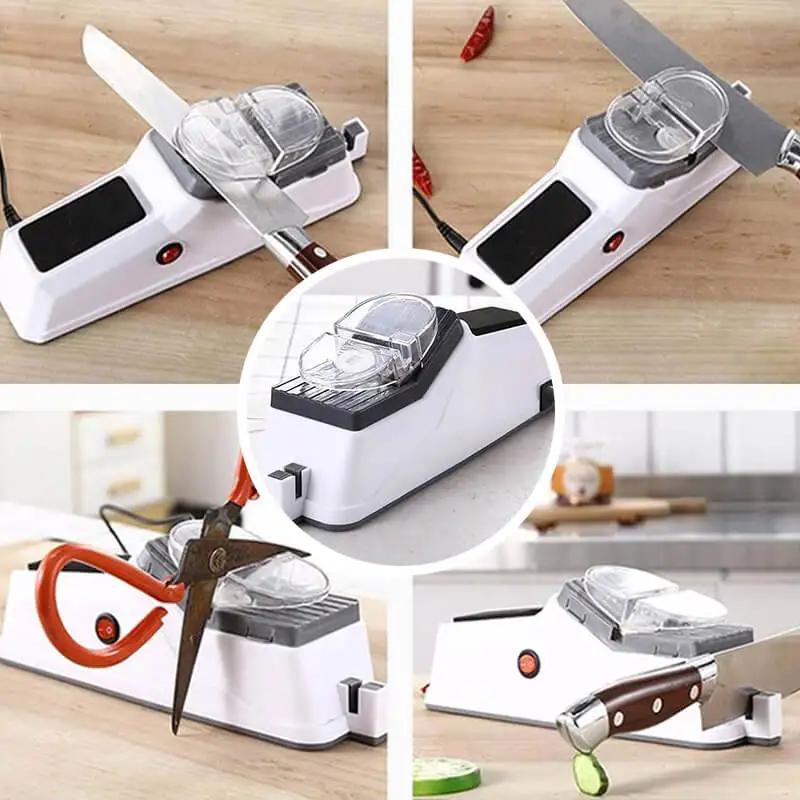 Knife Sharpening Machine Kitchen Spaces Gadget Multifunctional Electric For 5 Seconds Fast Sharpening & Polishing
