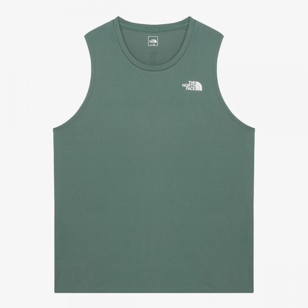 

The North Face Men S Tnf Run SleeveleSS Nt7vr02c Sea Pine SEA PINE/090
