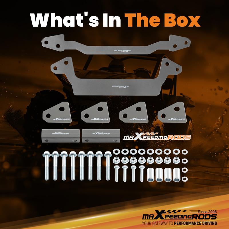 Front Rear 2" Lift Kit Fit Kawasaki Brute Force 750i KVF750 Heavy-Duty 2005-