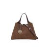 Herbst und Winter Neu Wildledertextur Retro Maillard Outfit Trendige Crossbody-Handtasche
