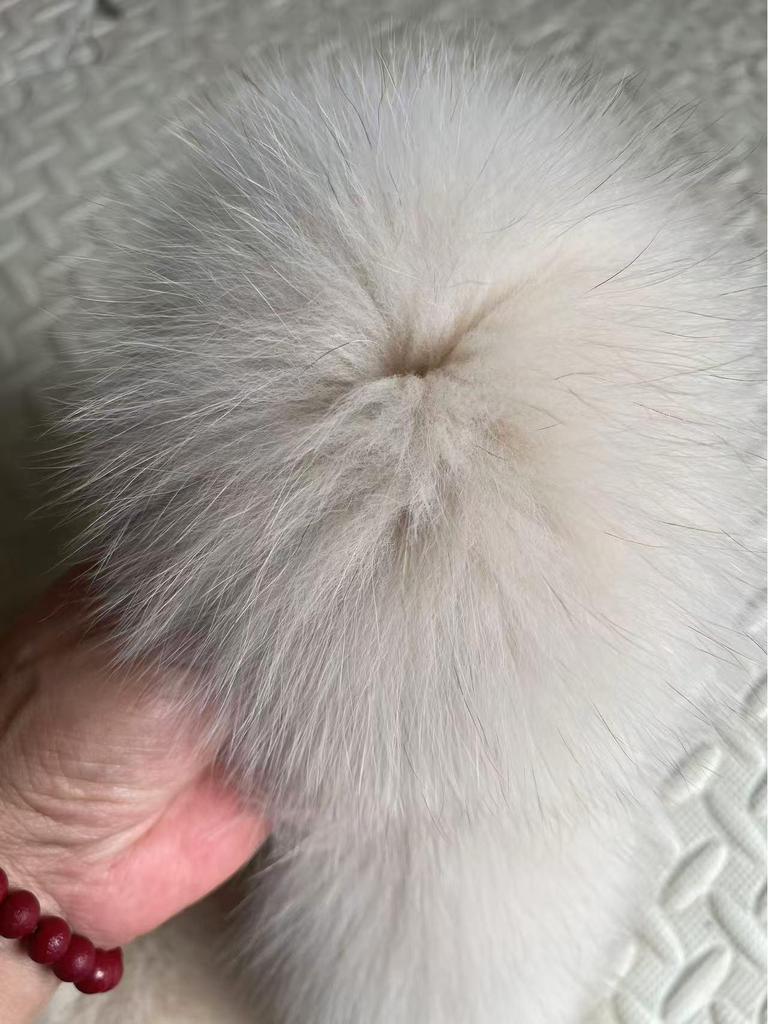 Korean Style Double-Sided Fox Fur Scarf: Women's Plush, Warm, Versatile Winter Snood