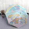 1pc Rainbow Cinnamoroll Sanrio Design Pattern Automatic 3-Fold Umbrella, 8 Iron Frames, High-Value Folding Umbrella, Suitable for Office, Travel and O