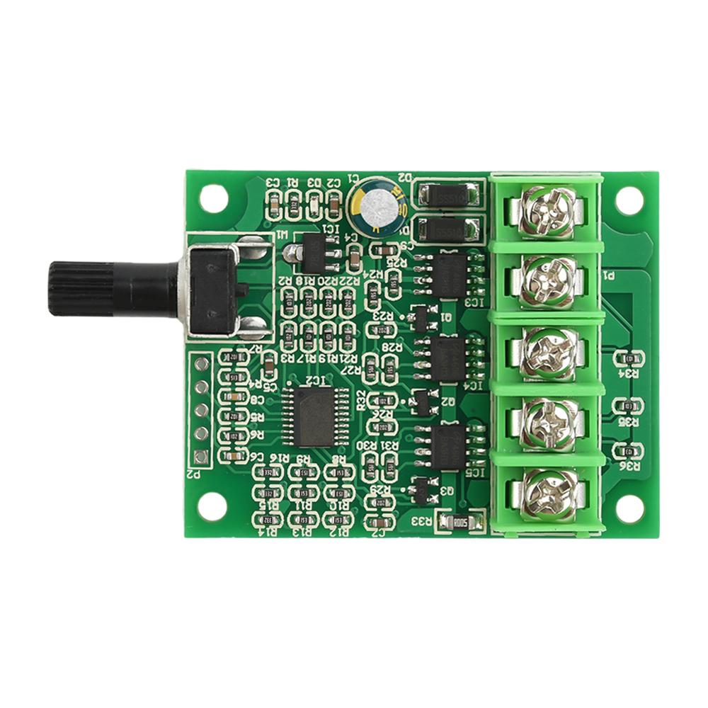 DC 5-24V Speed Controller Brushless Driver Module, 3 Phase Fan Motor Controller with DC Port For ESC, hard disk fan, DC motor