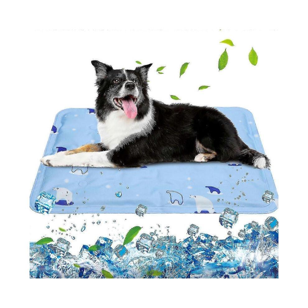 (50x60cm) Dog Cooling Mat Pet Dog Cooling Mat Cooling Mat For Dogs And Cats Pet Ice Mat Self-cooling Mat Dogs Cool Dog Blanket -CN-AA