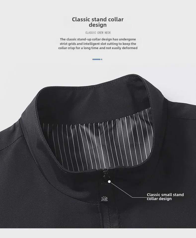 2024 Men's Classic Business Travel Jackets – Spring & Autumn Styles for Middle-aged and Elderly.