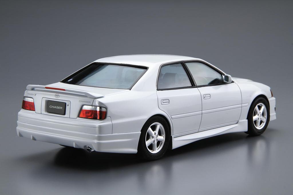 Aoshima Bunka Kyozai The Model Car Toyota JZX100 Chaser Tourer V Plastic Model (AOSHIMA) 1/24 '98