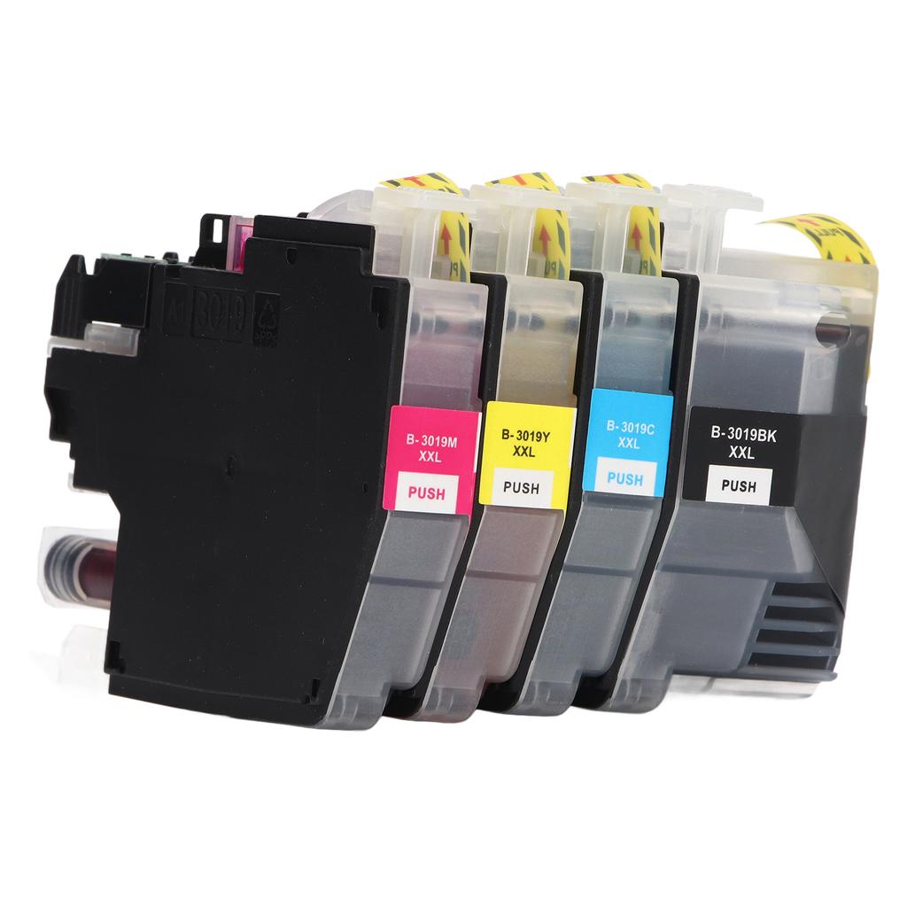 4 Color Ink Cartridge Replacement Inkjet Printer Cartridge with Ink Black Cyan Magenta Yellow