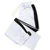 Men's Striped Cotton Drawstring Trousers