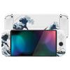 Not the Main Body eXtremeRate Switch Pattern Back Plate for OLED PC Switch Rear Switch Compatible for Switch OLED Handheld Controller Kick Stand and