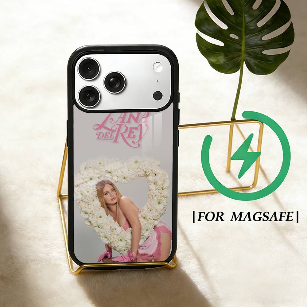 

Lana Del R-Rey Phone Case For iPhone 17,16,15,14,13,12,Plus,Pro,Max For Magsafe Magnetic Wireless Charge iPhone11PRO
