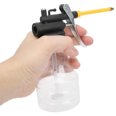 NaMachine Oil Pot High Pressure Home Manual Transparent Oiler Filling Equipment 250ml