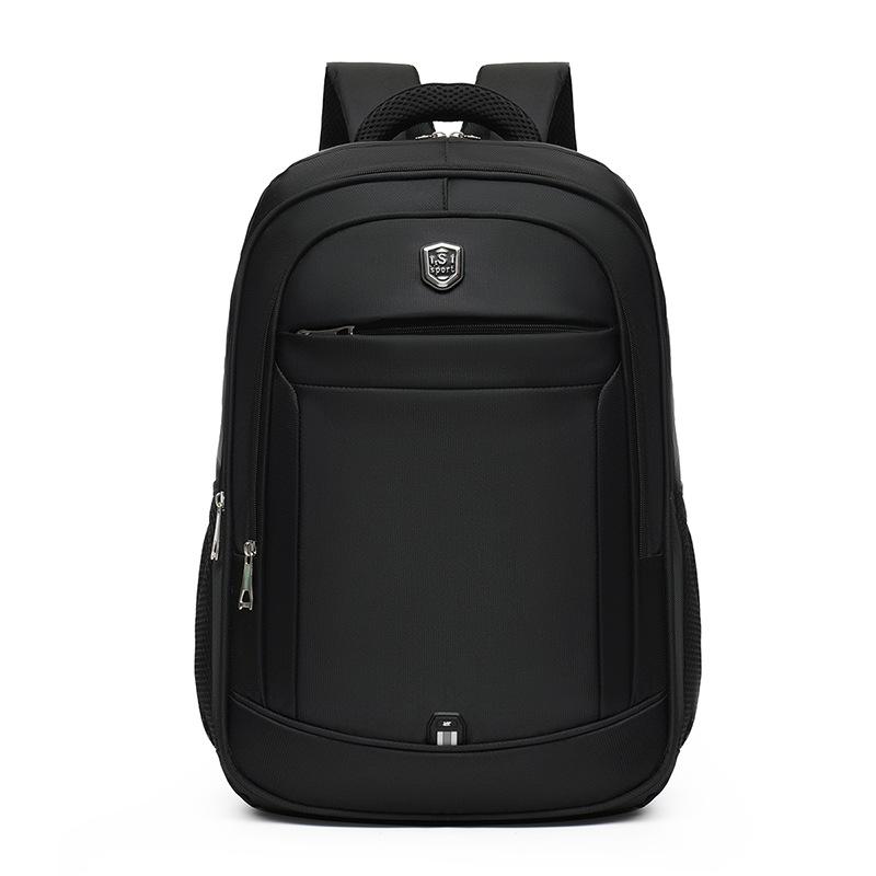 New Men's Business Casual Backpack Large Capacity Simple Premium Sense Backpack Commuter Light College Student Backpack