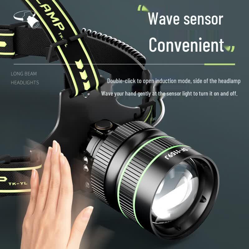 SkyFire Rechargeable Induction Headlamp