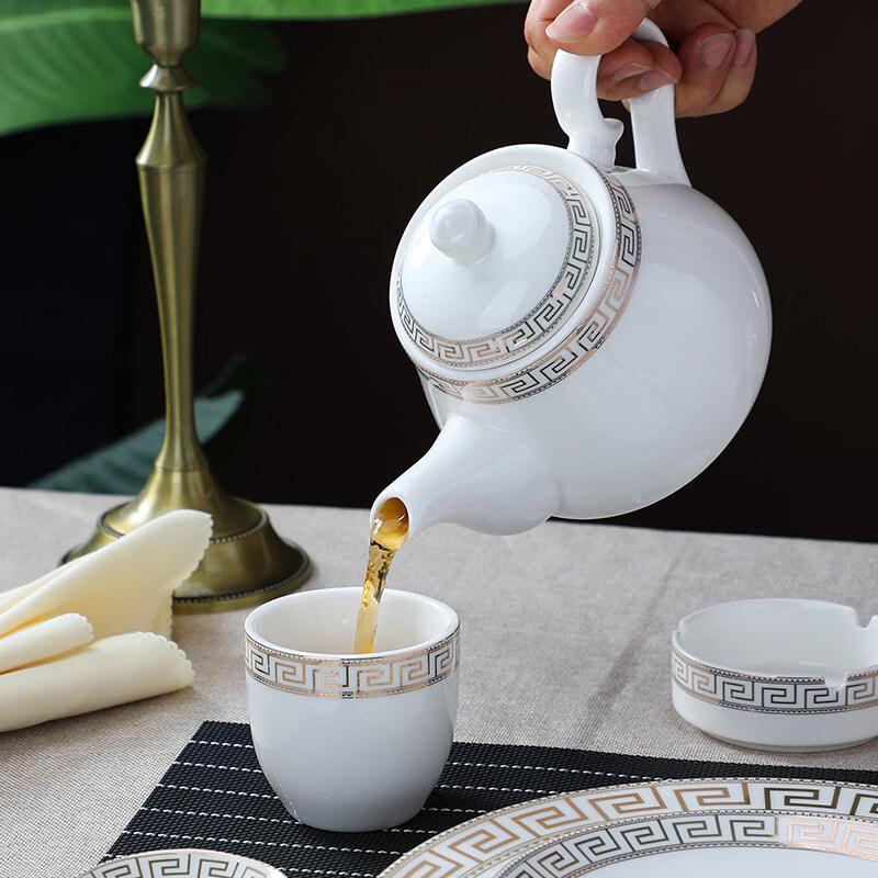 Customizable European Style Ceramic Dinnerware Set
