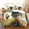 3D Anime Hajime No Ippo Bedding Set Printed Duvet Cover Pillowcase Single Double Style Queen King Size Sets