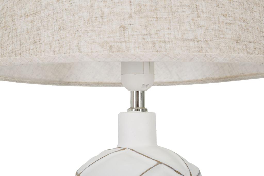 Lampa stołowa Żywica poliestrowa Linie cm Ø 35X60