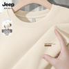 JEEP SPIRIT Men's 2025 Loose Fit Round Neck Sweatshirt