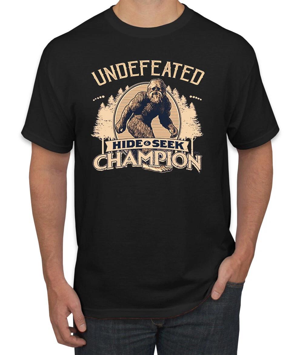 Undefeated Hide and Seek Champion Men Graphic T- Shirt 3XL