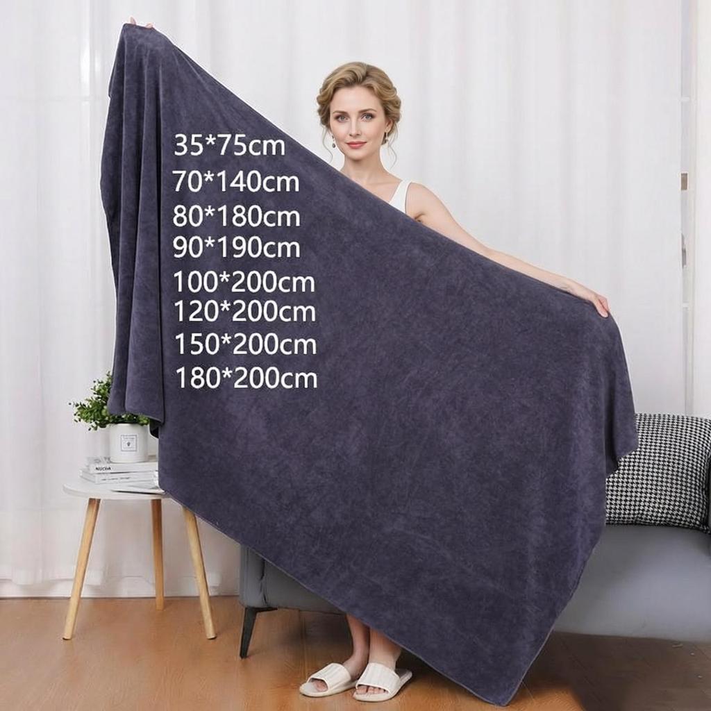 Premium Thick Bath Towel High Absorbency Fast Drying Soft Cotton Adult Bath Towel for Face and Body Hypoallergenic