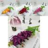 Premium Silk Violet Faux Flowers For Wedding Party Home Decor