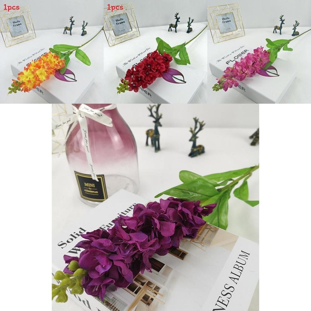 Premium Silk Violet Faux Flowers For Wedding Party Home Decor