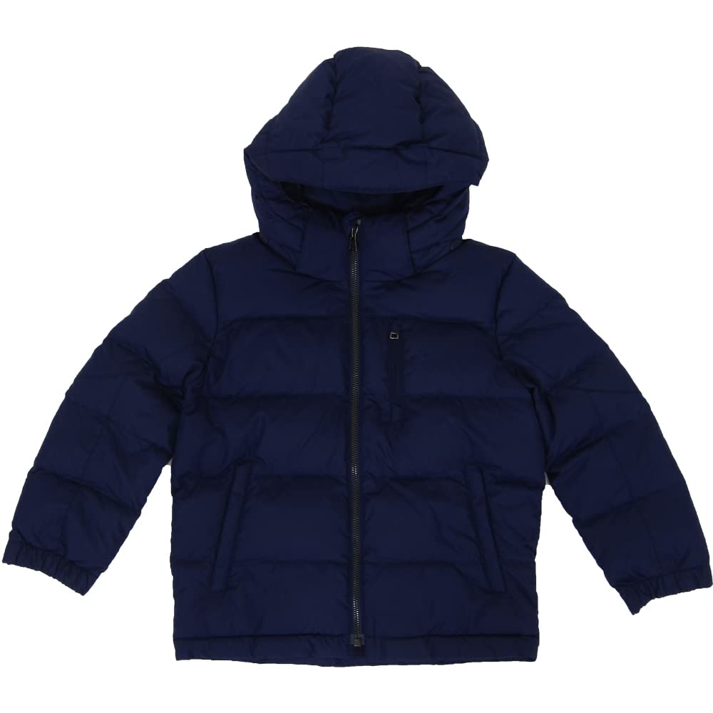 POLO RALPH LAUREN Padded Down Size 0101863 Boys' "PERFORMANCE" Jacket/Park, 7, Navy,