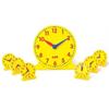 EdX Learning Toy Model Clock 12 Hours for Students, Diameter 11cm Korean Childrens Toys