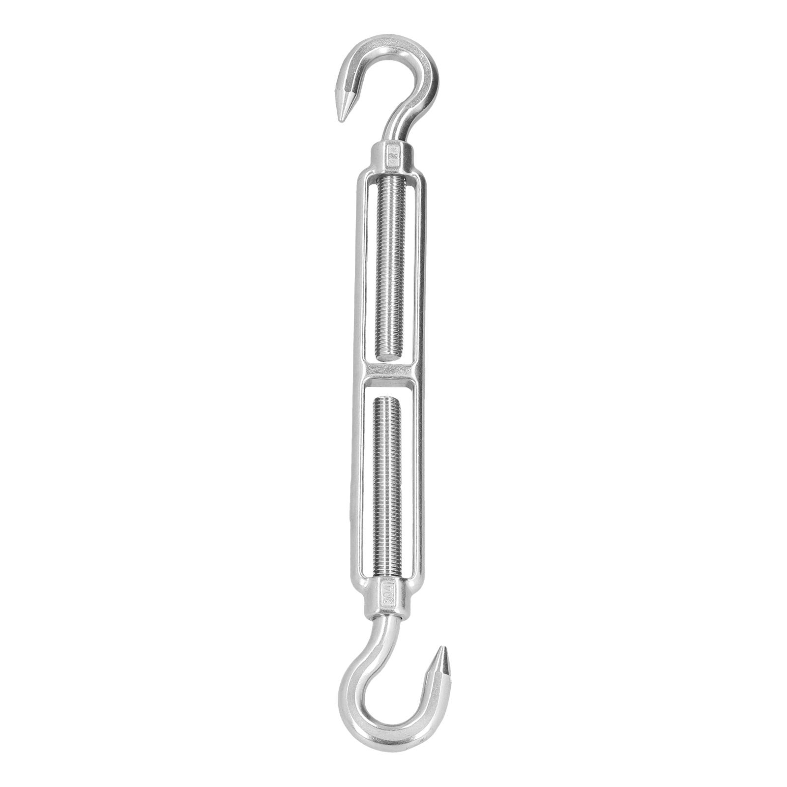 

Натяжитель троса 304 нержавеющая сталь M16 регулируемый талреп болт крюк такелажные принадлежностиCC