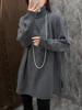 2026 Autumn-Winter High Neck Women's Loose Knit Sweater