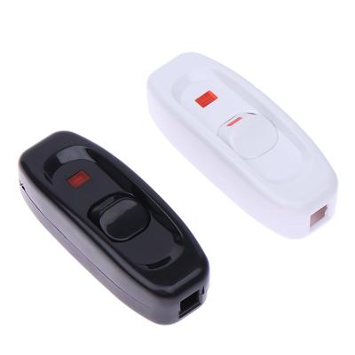 1Pc Cord Switch 250V 10A On/Off Push Button Switch Table Lights Online Midway Control Switch Bedside Lamp Accessories