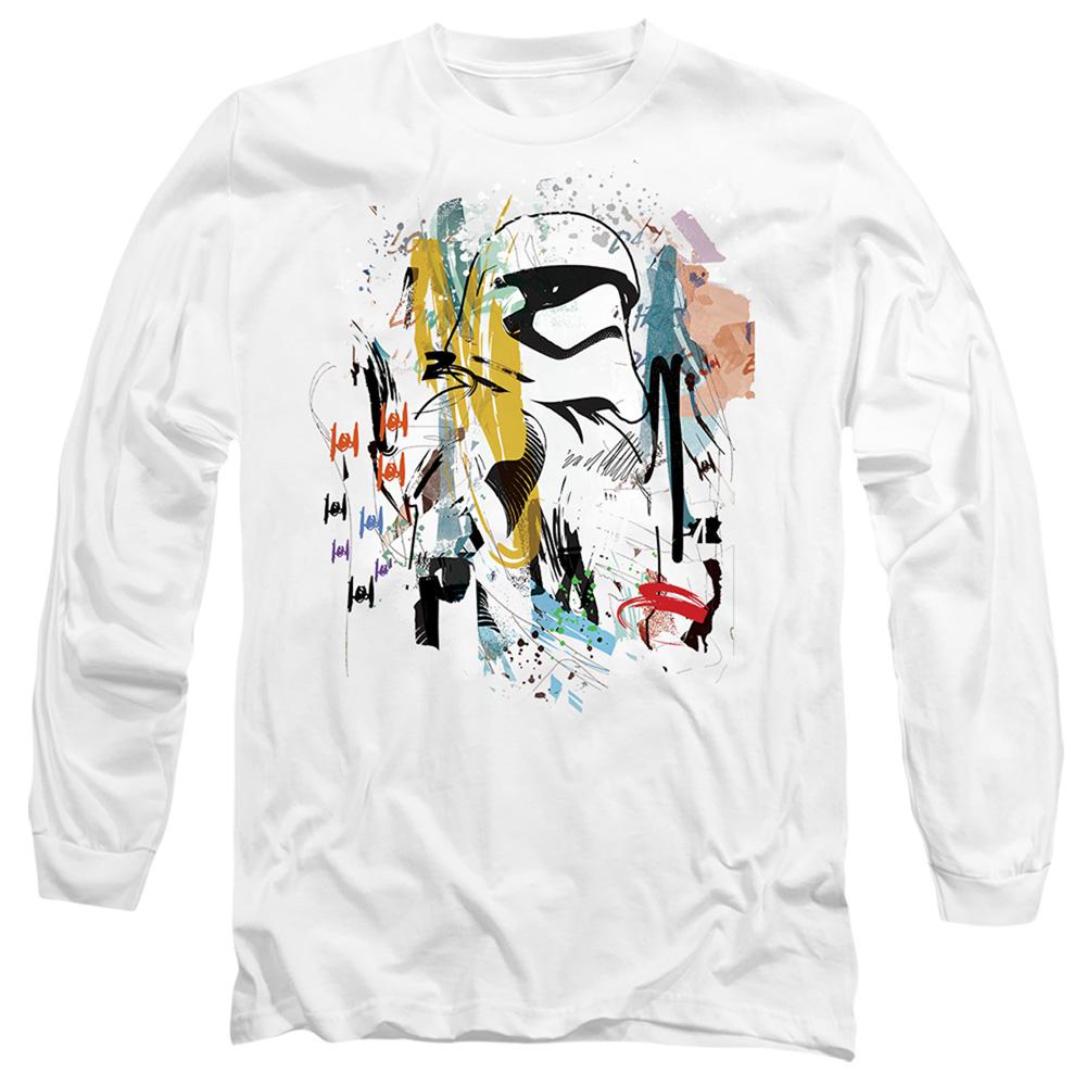 Star Wars Unisex Adult Stormtrooper Abstract T-Shirt