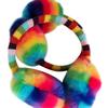 Unisex Winter Cute Rainbow Earmuffs For Kid Warm And Anti-freeze Movable Ear