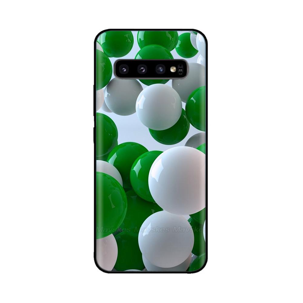 For Samsung S10 Plus Case S10 Silicone Fashion Back Cover Cases For Samsung Galaxy S10 S10E S 10 S10plus Protective Back Cover