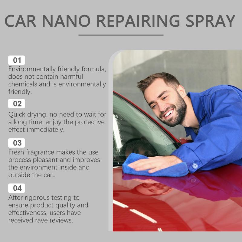 Beschichtungsspray für Autolack, 100 ml, Auto-Kristallreparatur-Beschichtungsspray, fortschrittliche Nanotechnologie, Autoreparaturspray für SUV/LKW