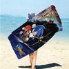 1Pc Speedsters Action Beach Towel Microfiber Beach Towel Thin Absorbent For Beach Swimming Yoga Bath Sports 0917239