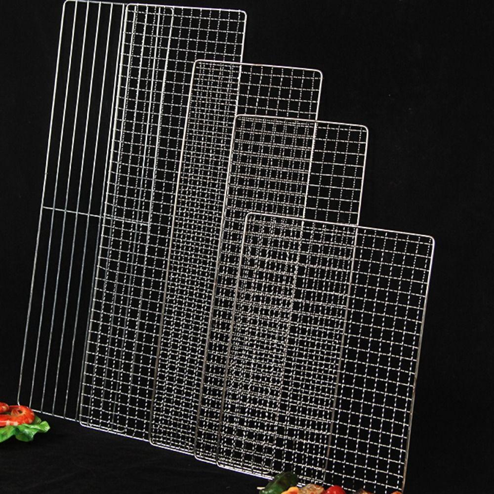 Rechteckiger BBQ-Rost Wiederverwendbares Grillrost-Netz Back-Kühlrost Spülmaschinenfest